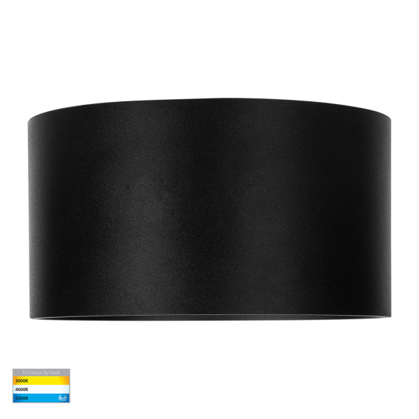 Surface downlight Nella Surface Mounted 12V 3CCT LED 18W BLK